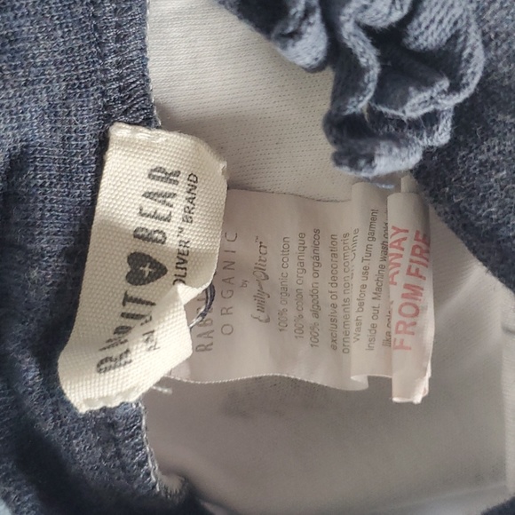 Rabbit and bear 100% organic cotton tree design pants - Picture 3 of 3